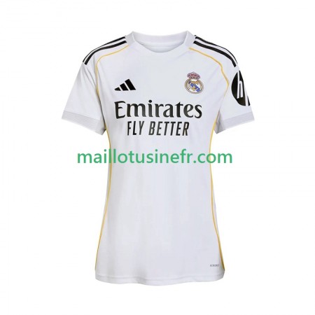 Maillot de Foot Real Madrid Domicile 2025-26 - Femme